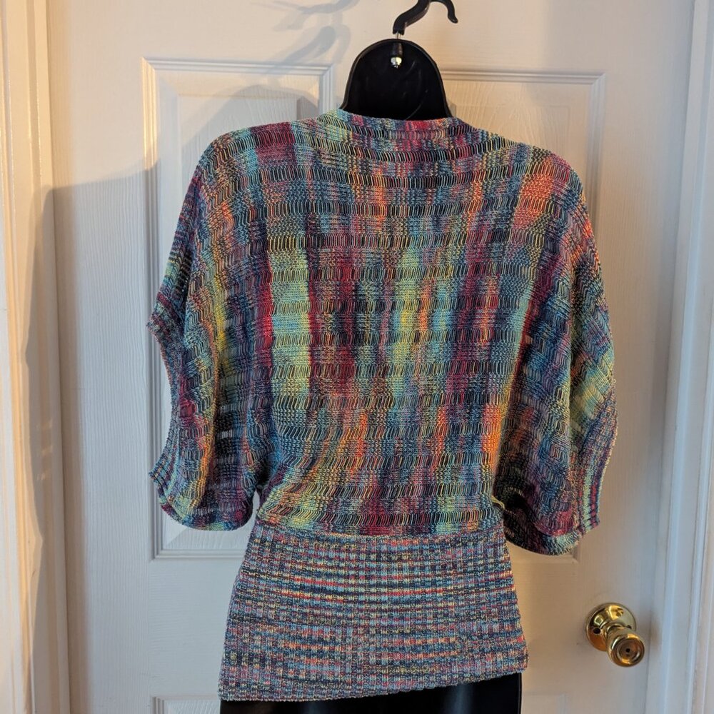 Young threads rainbow knit tunic - M - Picture 4 of 5